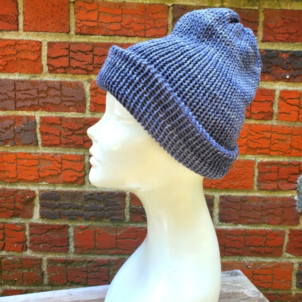Handmade Hat: Cozy double knit